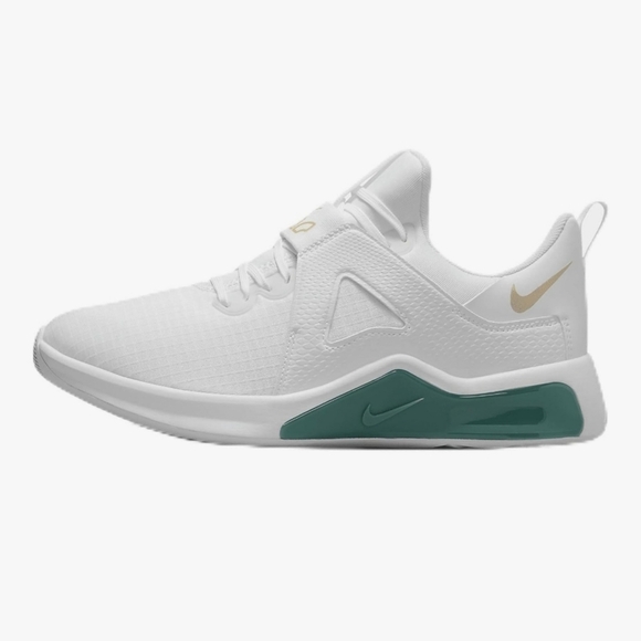 Nike Air Max Bella TR 5 Women’s Workout Shoes White/Bicoastal/Gold (DD9285-106) - Picture 1 of 10